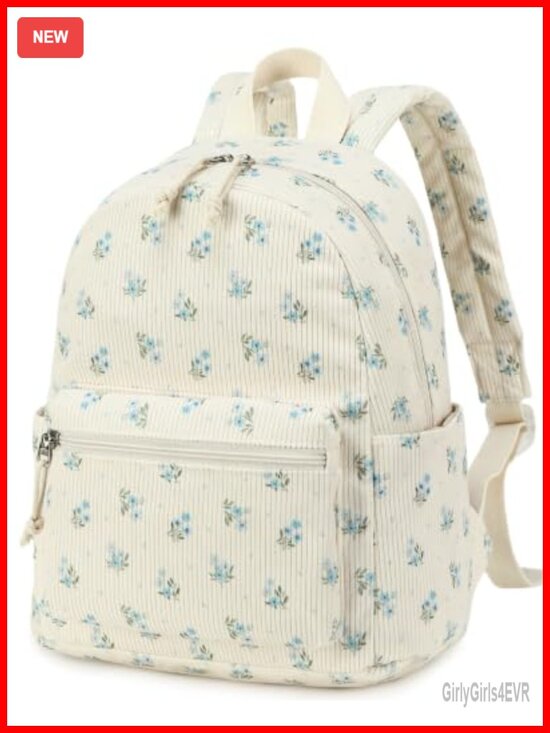 Water-Resistant Polyester Mini Backpack Purse Travel School Cute Small main image 6